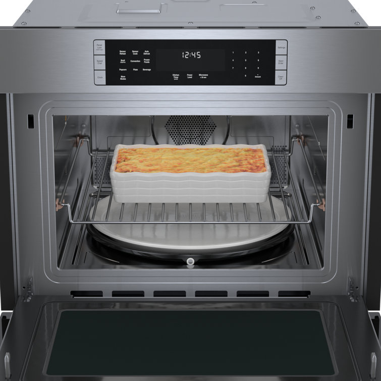 24'' Stainless Steel Convection Electric Single Wall Oven