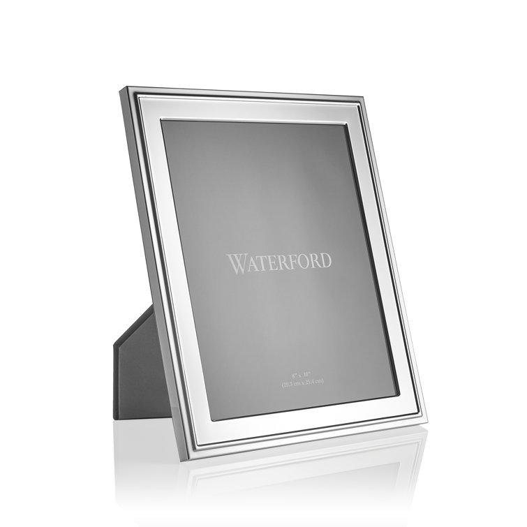 Waterford Classic Silver 8x10 Photo Frame