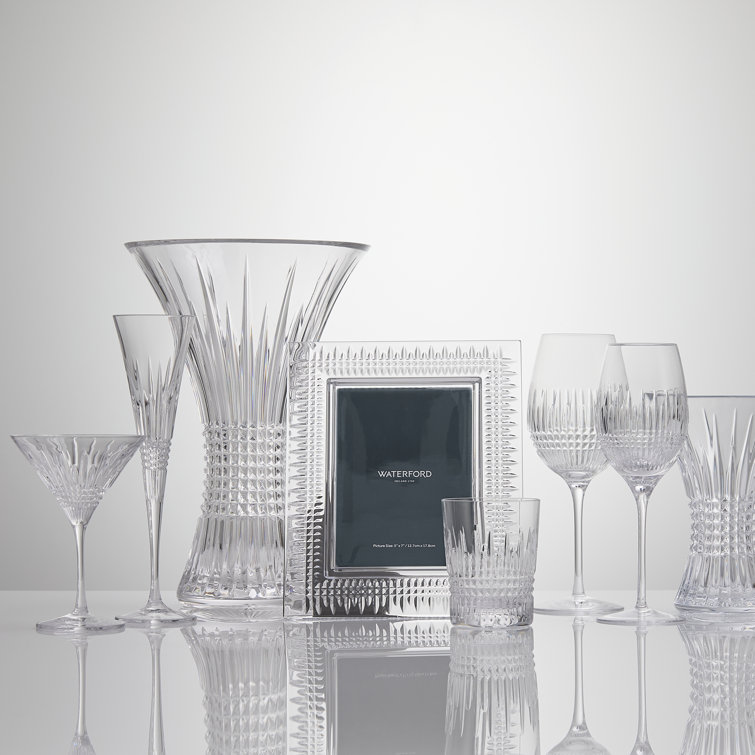 Anniversary Classic 5x7 Clear Crystal Tabletop Frame