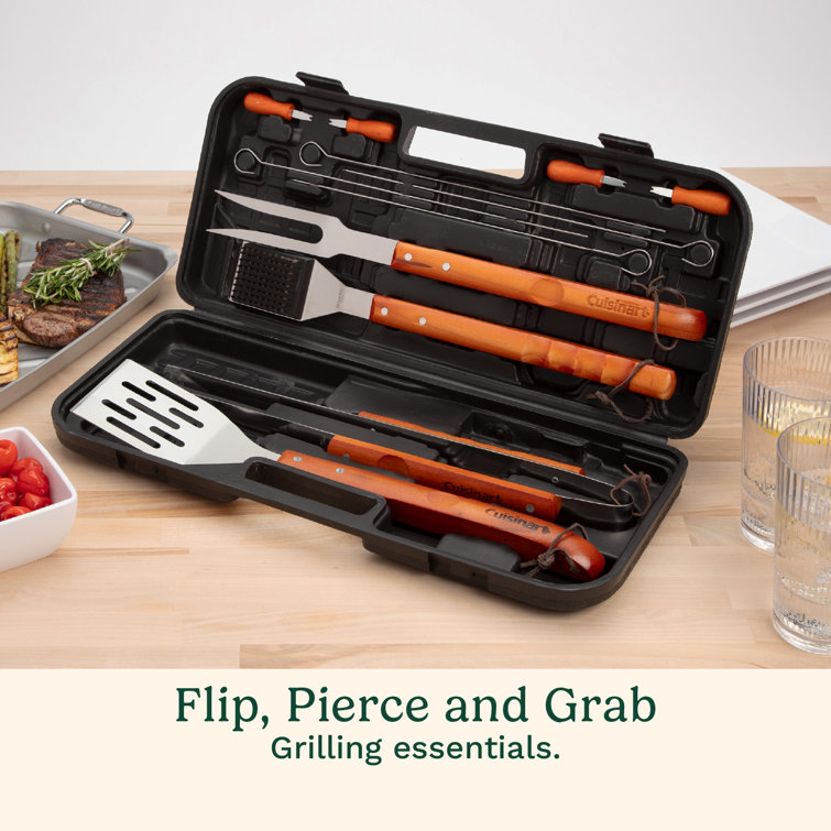 Cuisinart Cuisinart 13 Piece Wooden Grill Tool Set