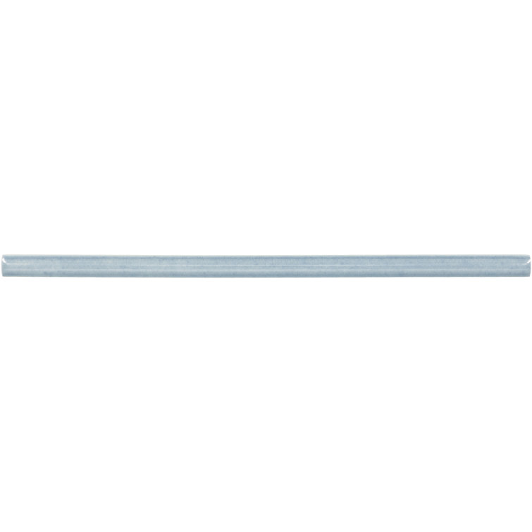 Glossy Light Blue Rectangular Ceramic Wall Trim Tile