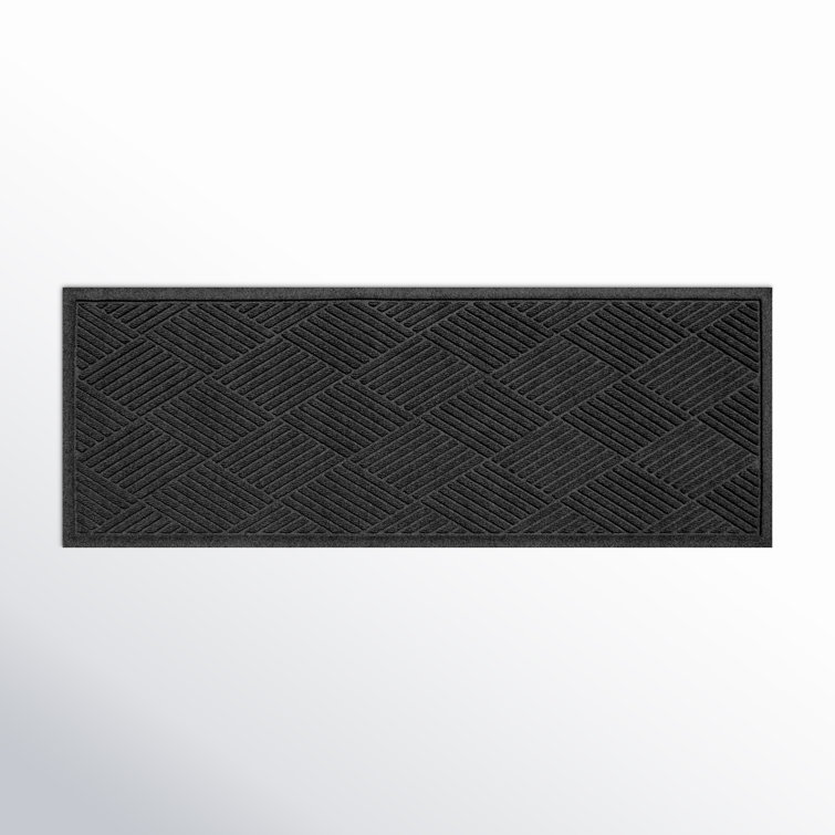 Eco-Friendly Charcoal Polypropylene Outdoor Runner Mat 59"x35"