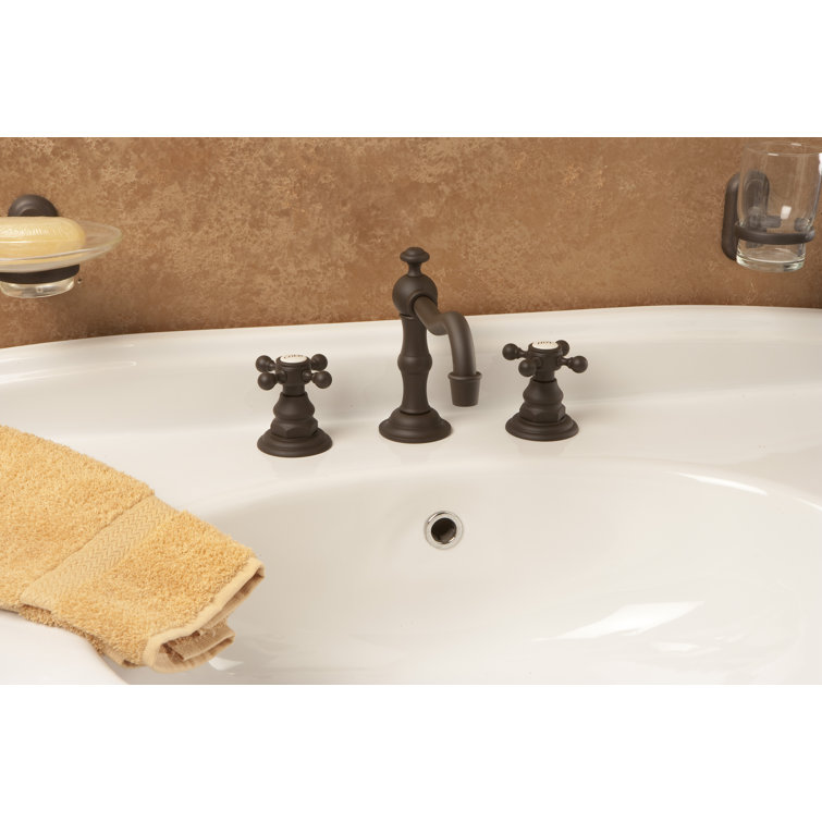 Chesterfield Polished Chrome Widespread Lavatory Faucet