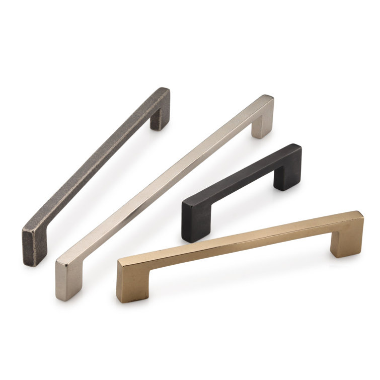 Ashley Norton Distressed Bronze Modern Cabinet Pull