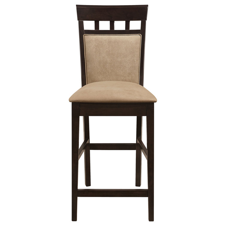 Gabriel Square Cappuccino Wood Counter Height Dining Set, 9 Pieces