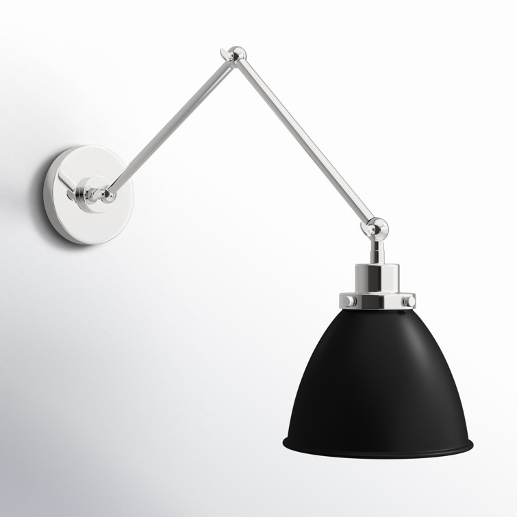 Burnished Brass Steel Dimmable Single Light Wall Sconce