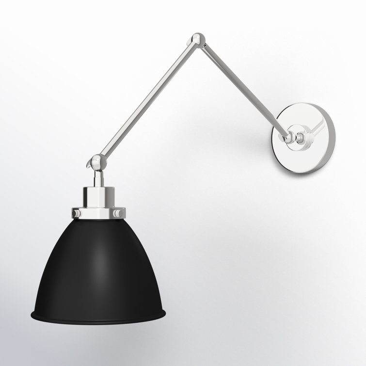 Burnished Brass Steel Dimmable Single Light Wall Sconce