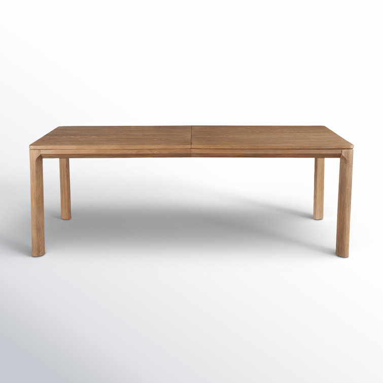 Malone Brown Oak Extendable Rectangular Dining Table