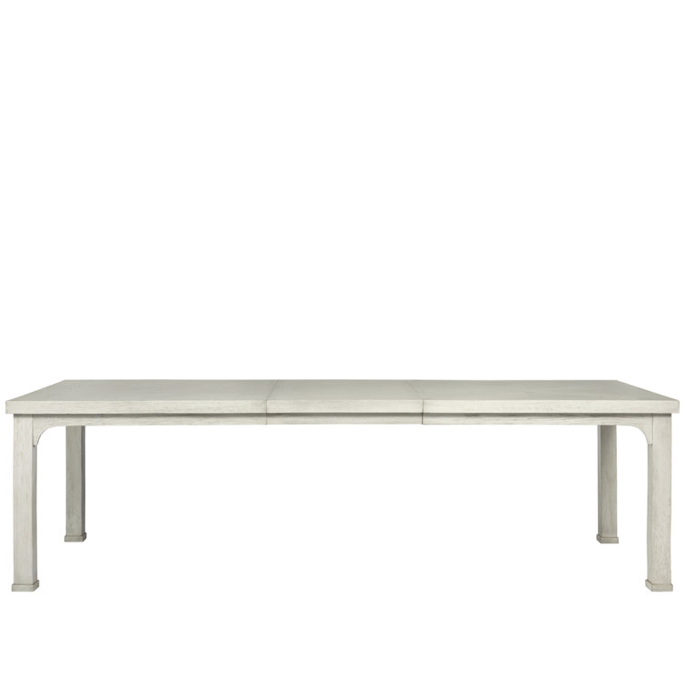 Coastal Cream Extendable Oak Dining Table, Seats Ten