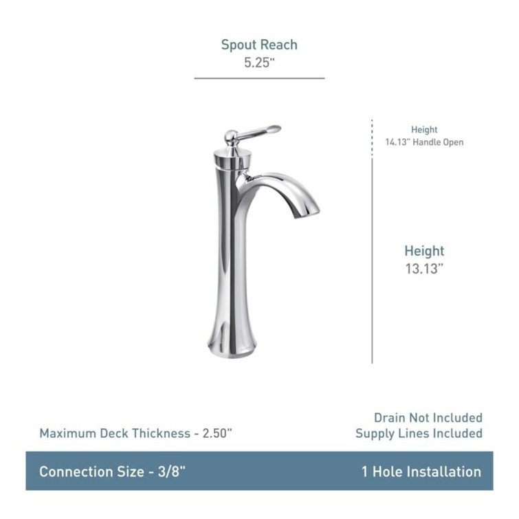 Elegant Distressed Bronze High Arc Vessel Bathroom Faucet