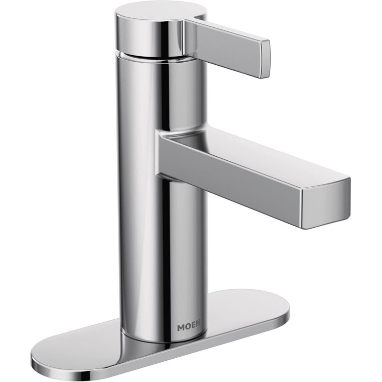 Beric Chrome Modern Single Handle Bathroom Faucet