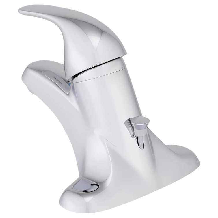 Adler Chrome Low Arc 4" Centerset Bathroom Faucet