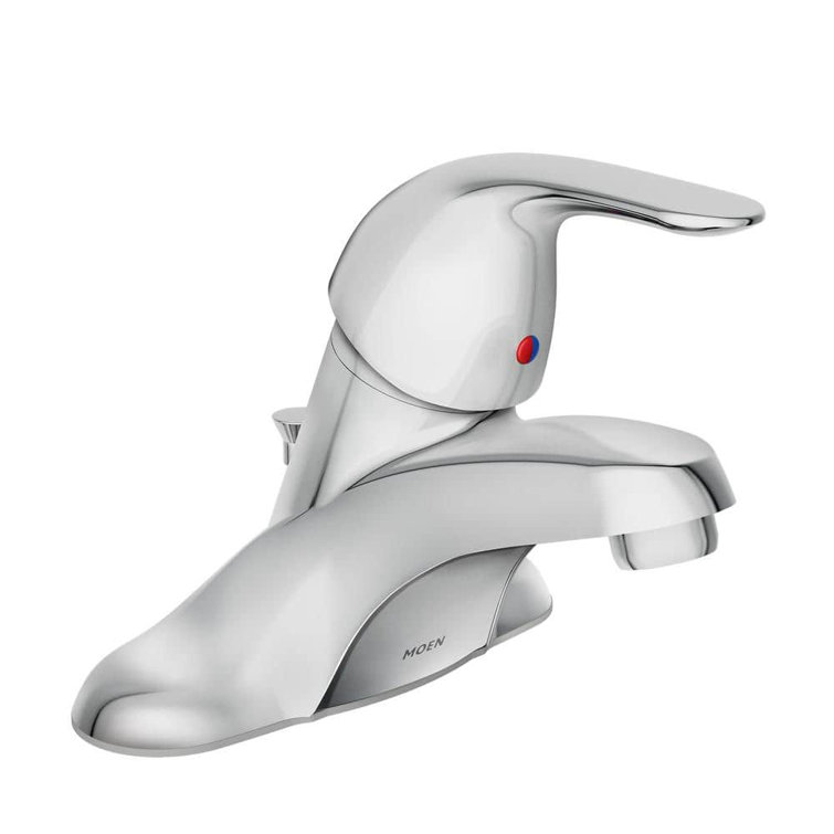 Adler Chrome Low Arc 4" Centerset Bathroom Faucet