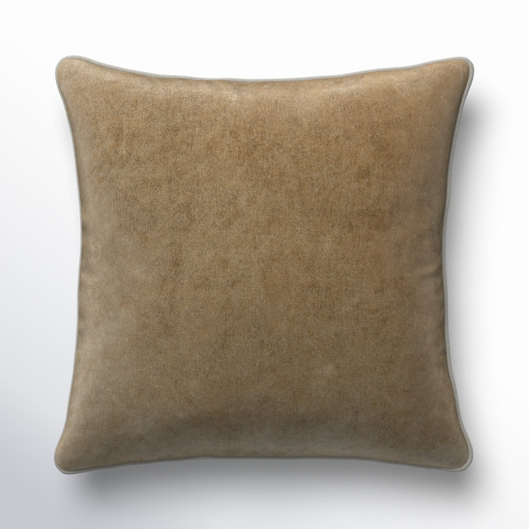 Harriet Green Velvet 18" Square Throw Pillow