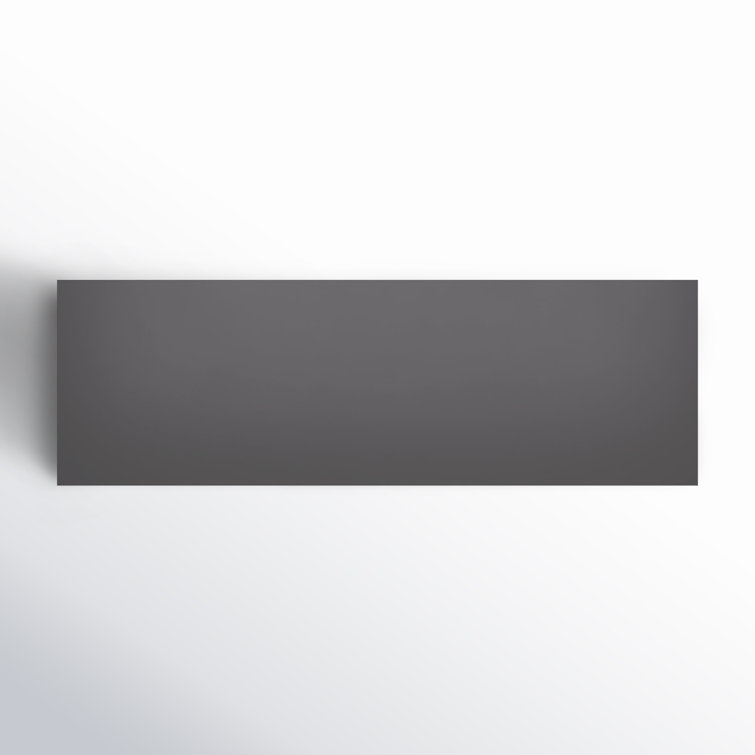 Black Double Dresser with Soft Close and Felt Lined Drawers