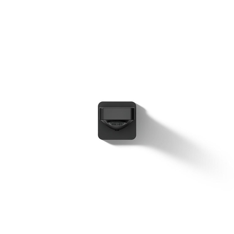 Universal Fit Matte Black Chrome Wall Mounted Tub Spout with Diverter