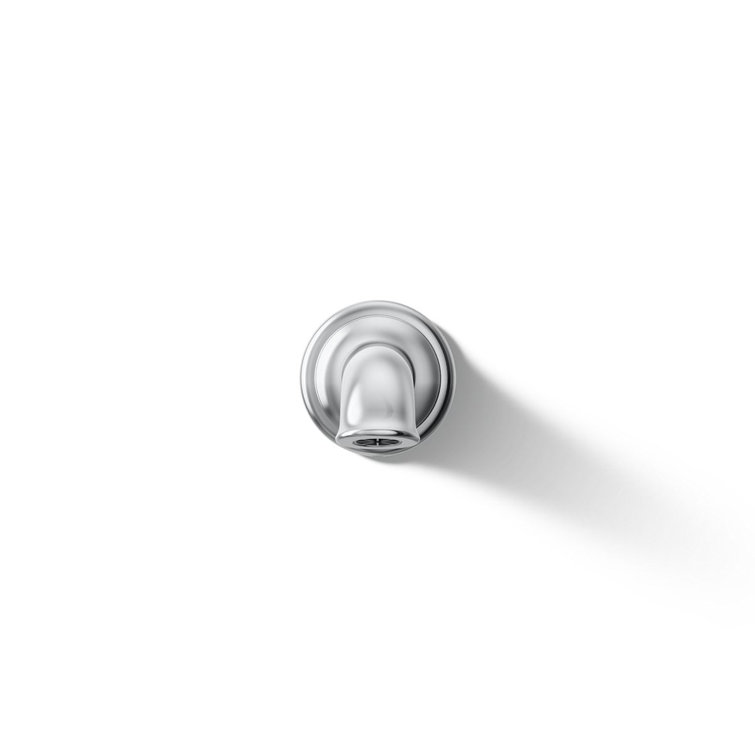 Polished Chrome Wall Mounted Brass Bath Spout