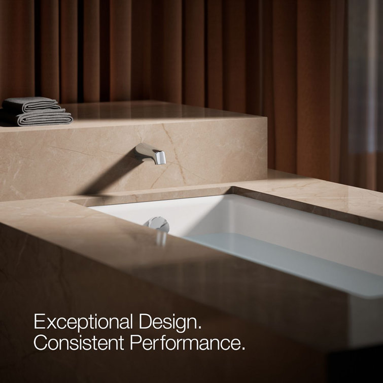 Polished Chrome Wall Mounted Non-Diverter Bath Spout