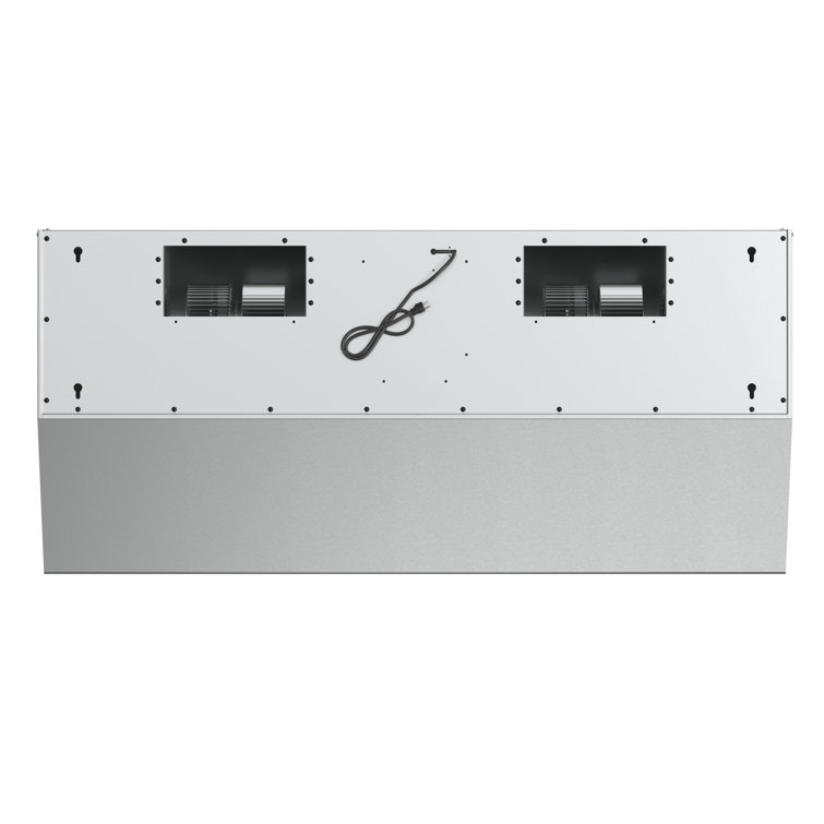 Palazzo 48" Stainless Steel Wall Mounted Range Hood with LED Lighting