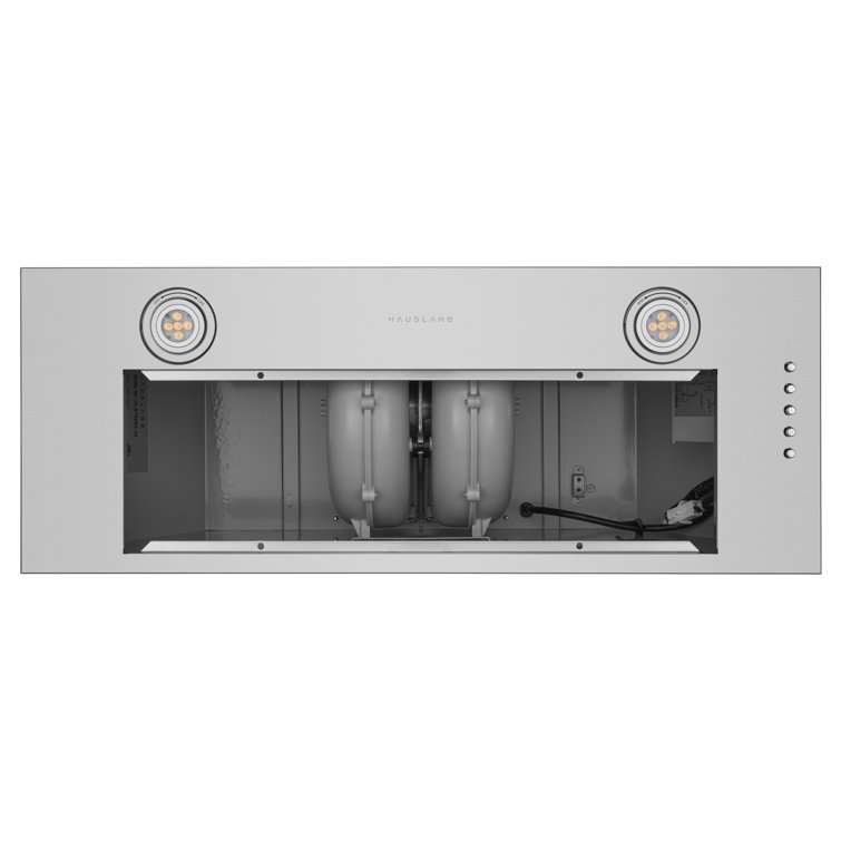 Hauslane 30" Stainless Steel Convertible Insert Range Hood with Charcoal Filter