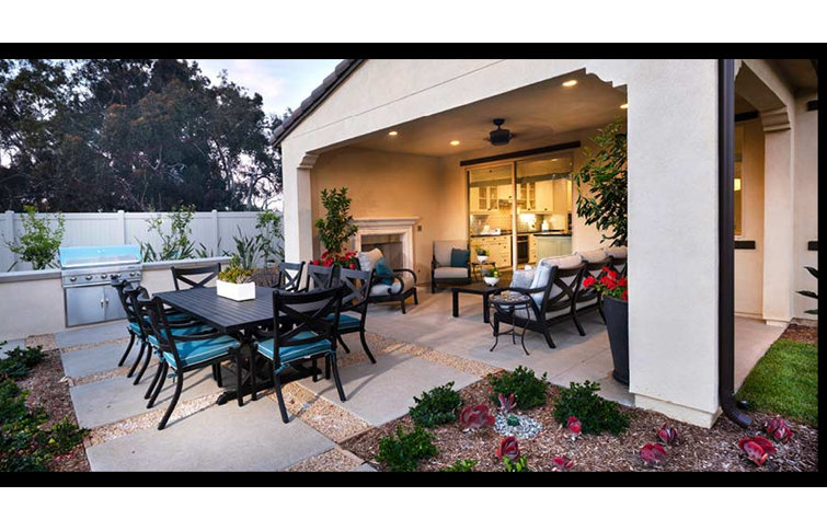 Monterey 96'' Black Aged Aluminum Outdoor Dining Table