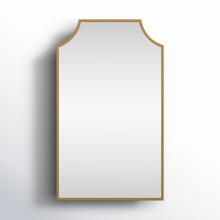 Simone Gold Metal Recess and Surface Mount Medicine Cabinet