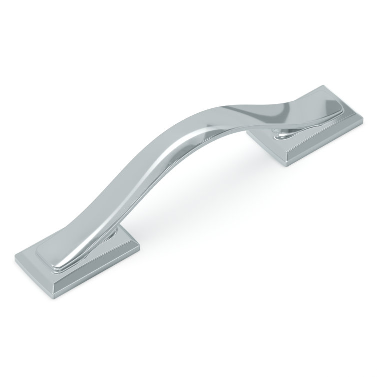 Dover Chrome 3" Solid Core Kitchen Cabinet Pull