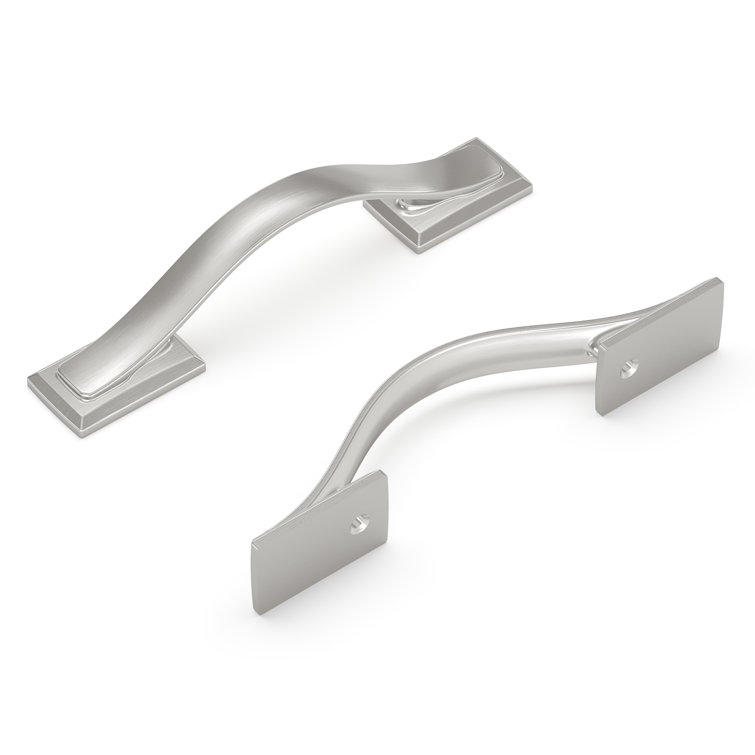 Satin Nickel Brushed Cabinet Pulls with Mounting Hardware, 10-Pack