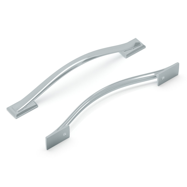 Dover Chrome 6-5/16" Kitchen Cabinet Handle with Mounting Hardware