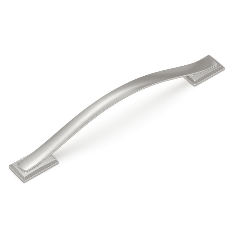 Satin Nickel 6-5/16 Inch Cabinet Bar Pulls 5-Pack