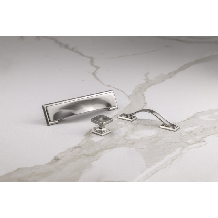 Satin Nickel Brushed Cabinet Pulls with Mounting Hardware, 10-Pack