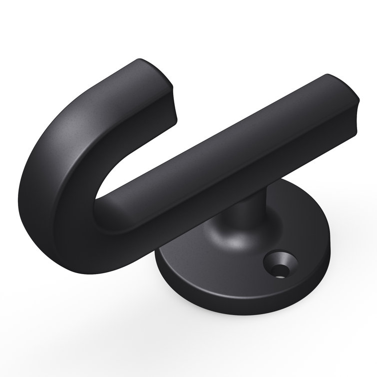 Matte Black Metal Wall Hook 1-Pack