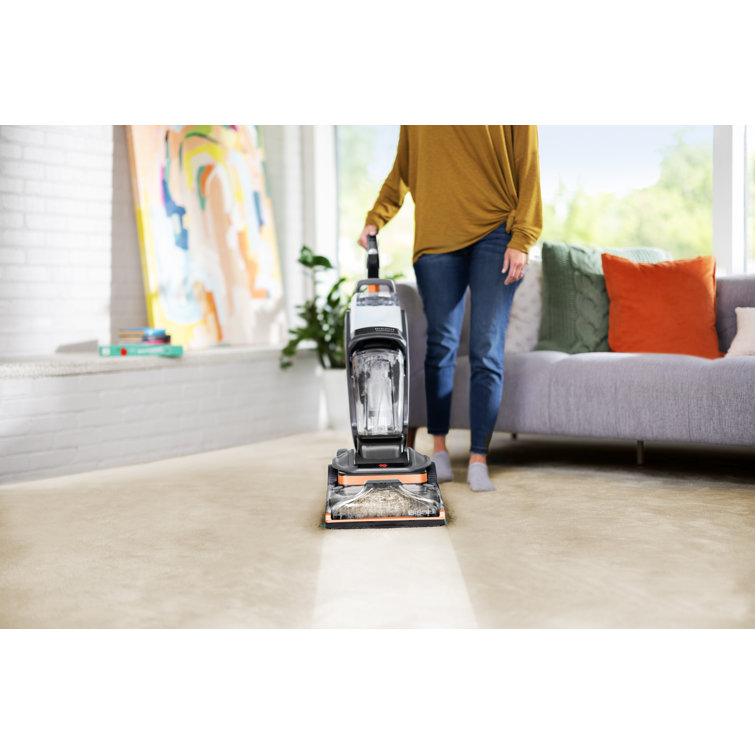 BISSELL Revolution HydroSteam Pet Upright Carpet Cleaner, Gray