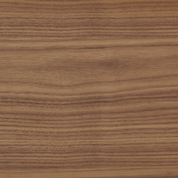 Walnut Wood Rectangular Floating Wall Shelf