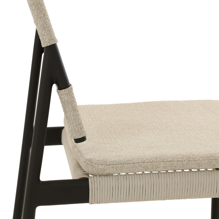 Elegant Cream 19'' Contemporary Modern Side Dining Chair