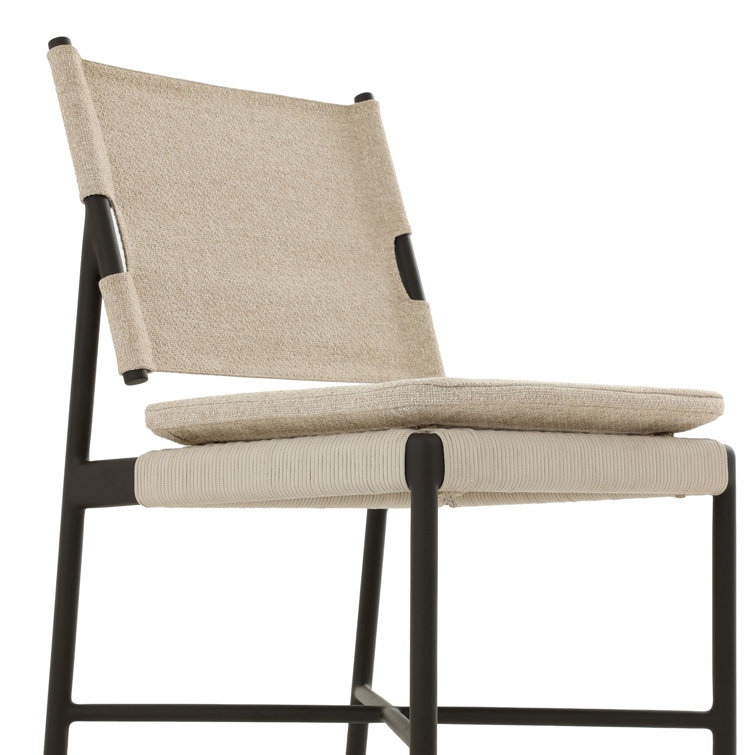 Elegant Cream 19'' Contemporary Modern Side Dining Chair