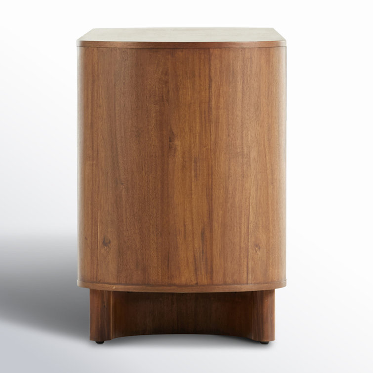 Paden 94'' Dark Brown Acacia Wood Sideboard