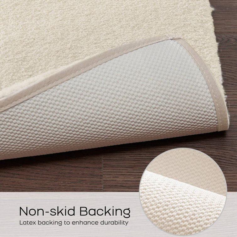 Taupe Microfiber Quick Dry Bath Rug