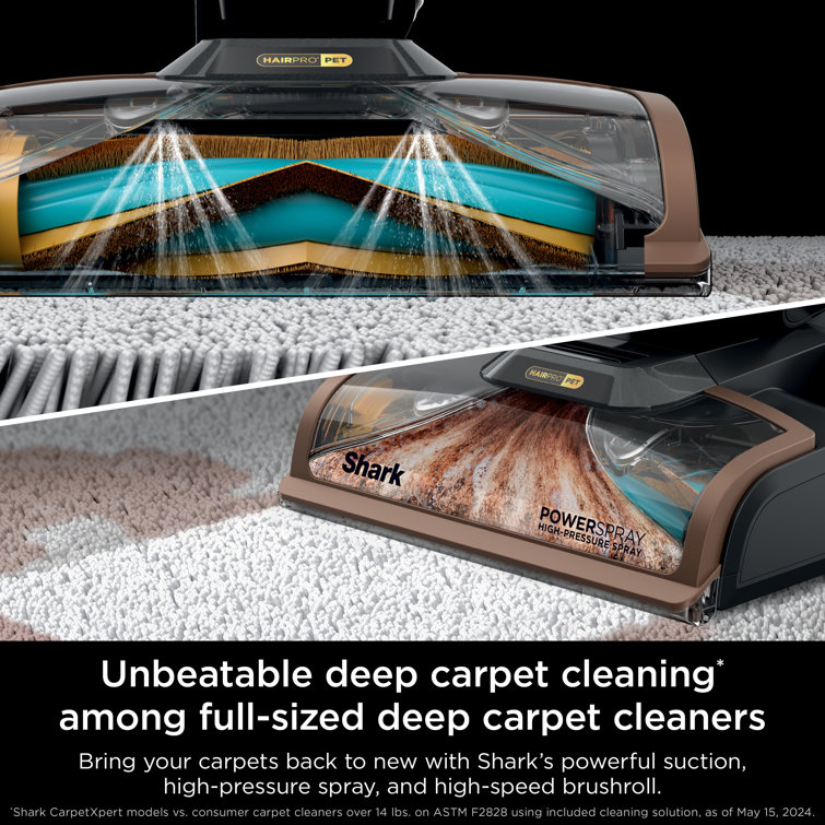 Shark CarpetXpert HairPro Gray Upright Carpet and Upholstery Cleaner