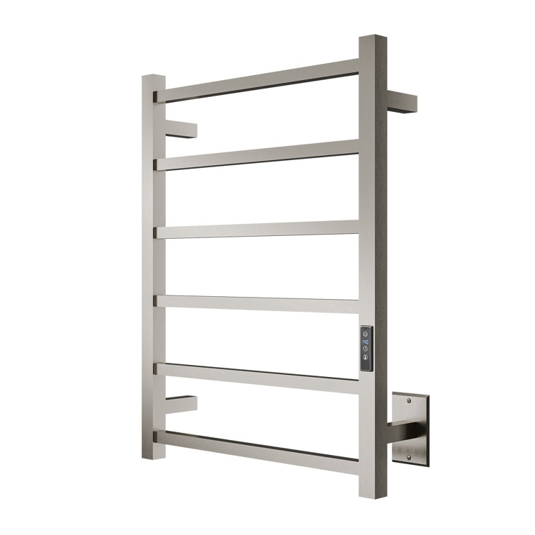Charles Series Brushed Nickel Wall Mounted Electric Towel Warmer