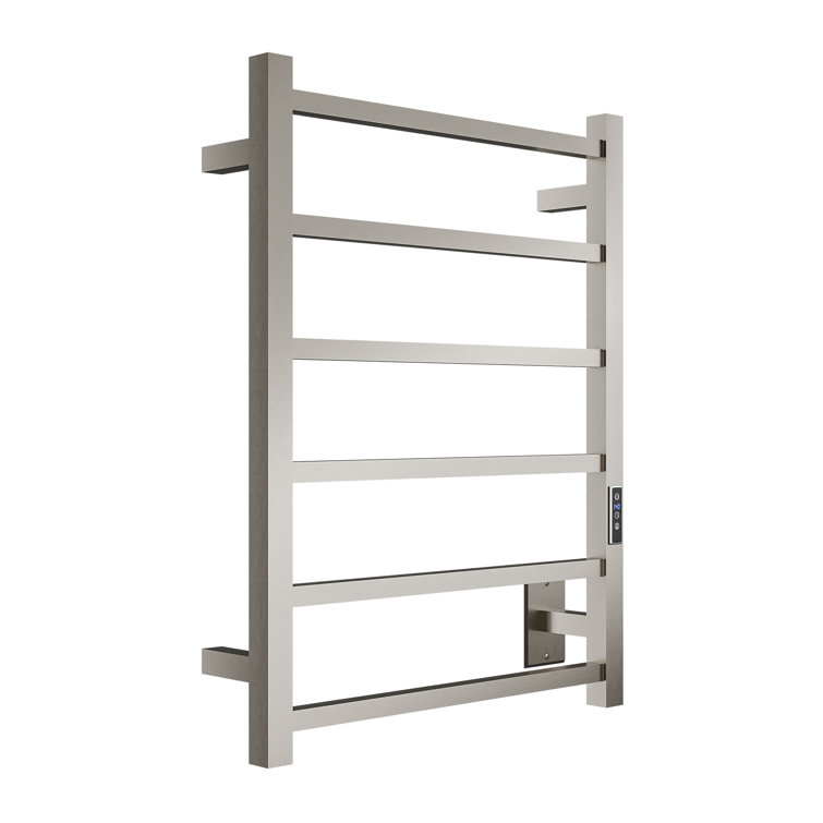 Charles Series Brushed Nickel Wall Mounted Electric Towel Warmer