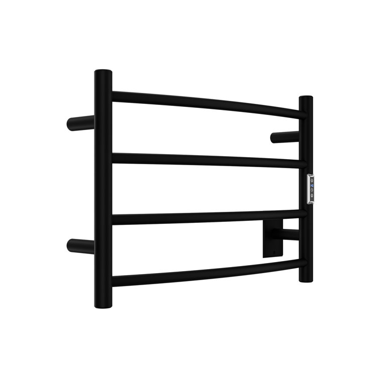 Matte Black Stainless Steel Wall Mounted Towel Warmer