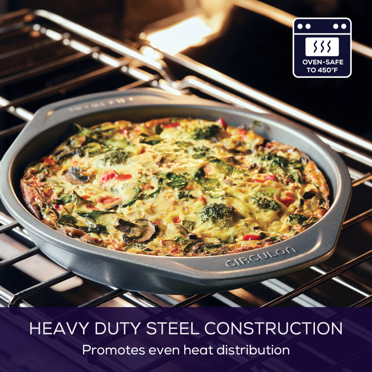 Circulon 9-Inch Gray Nonstick Round Aluminum Cake Pan