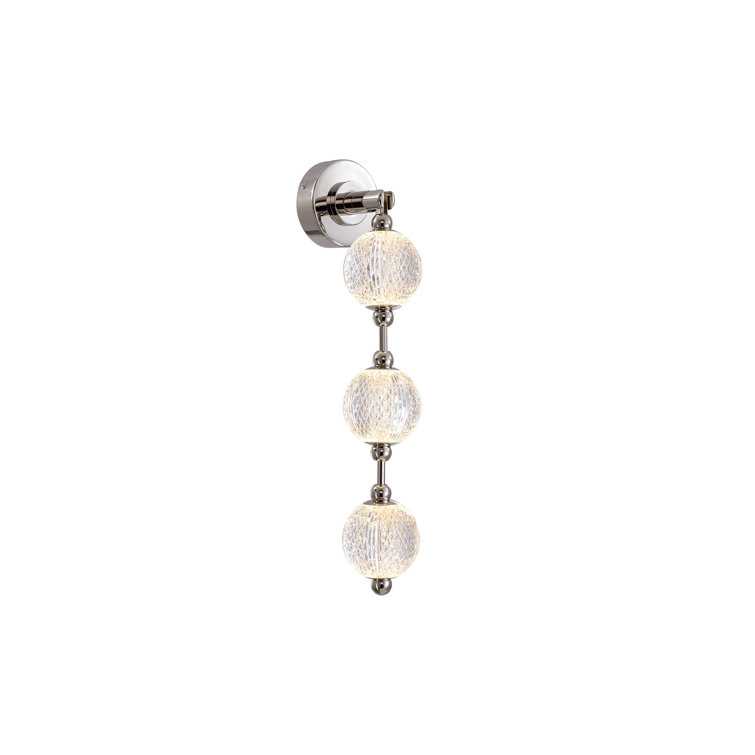 Polished Nickel 24-Inch Dimmable LED Vanity Light