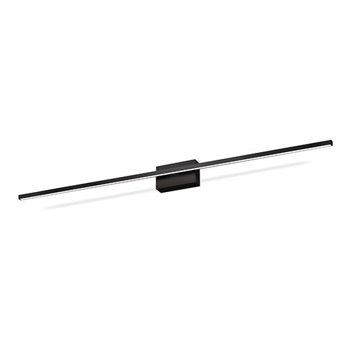 Vega Minor 48" Square Black Dimmable Outdoor LED Light