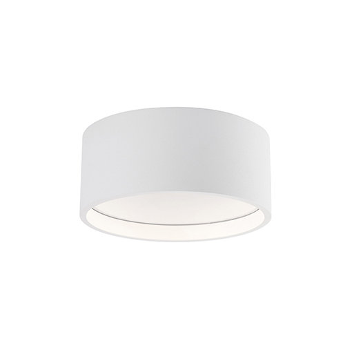 Trenton Sleek White LED Indoor/Outdoor Aluminum Flush Mount