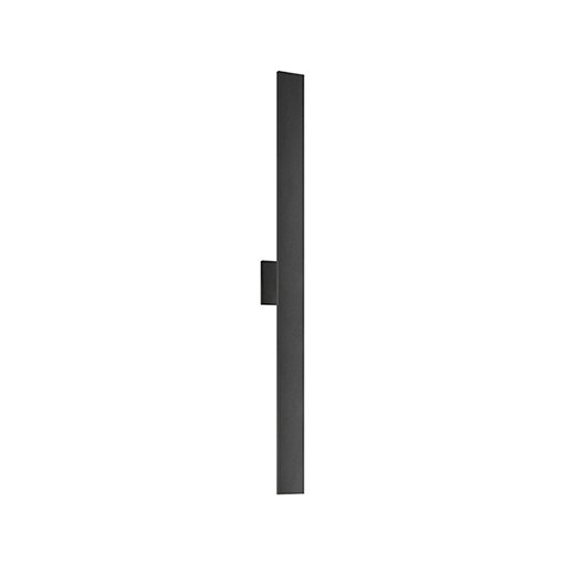Elegant Vesta Black Aluminum Dimmable LED Wall Sconce