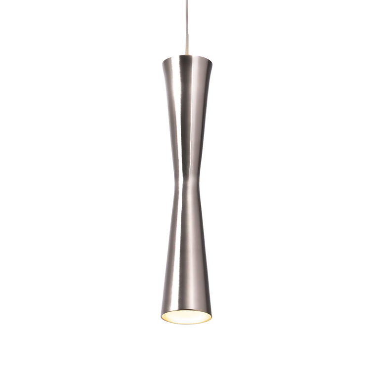 Robson Chrome LED Hourglass Pendant Light