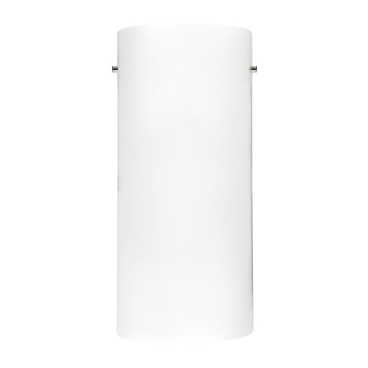 Elegance Cylinder Dimmable Wall Sconce in Brushed Nickel