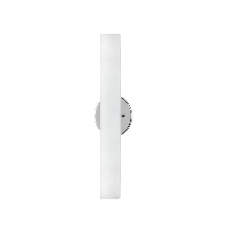 Bute Chrome LED Dimmable Art Deco Wall Sconce